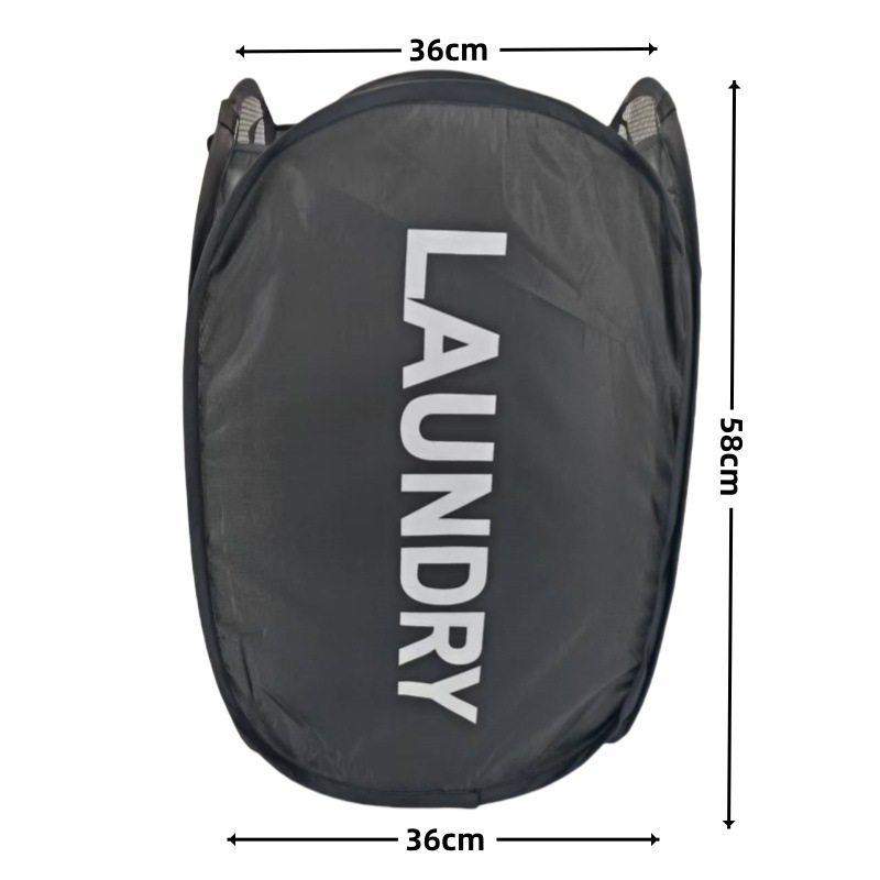 Giỏ lưới đựng quần áo giặt, Giỏ đựng đồ bẩn gấp gọn Giỏ lưới đựng quần áo giặt, Giỏ đựng đồ bẩn gấp gọn