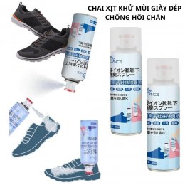 Chai xịt NCE Nhật Bản khử mùi giày dép, kháng khuẩn, chống hôi chân