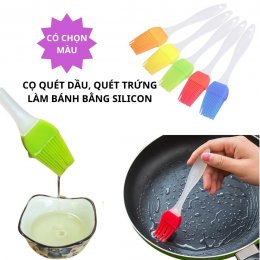 Cọ silicon quét dầu, quét trứng, làm bánh tiện ích đa năng