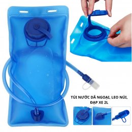 [2 Lít] Túi đựng nước Đạp Xe, đi Phượt Dã Ngoại, Trekking, Chạy Bộ, Leo Núi