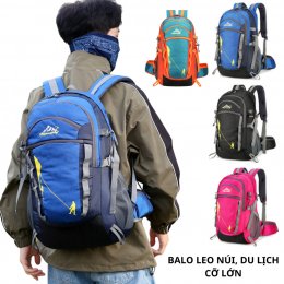 Balo leo núi, Balo du lịch, trekking, dã ngoại nhiều ngăn HuJianfeng sức chứa lớn
