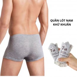 [Lẻ 1] Quần lót Nam cotton dùng 1 lần kháng khuẩn, thoáng khí tiện lợi khi đi  công tác, du lịch.