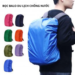 [Size 35L] Bọc balo du lịch chống mưa chống nước an toàn tiện lợi