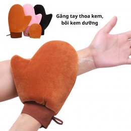 Găng tay bôi kem dưỡng da, bao tay thoa kem body