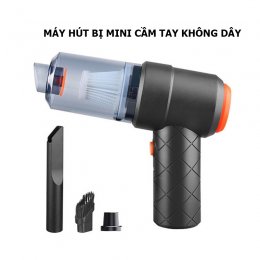 Máy hút bụi mini cầm tay, máy hút bụi ô tô không dây nhỏ gọn