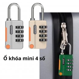 Ổ khóa mật khẩu 4 số, Khóa Up Security 4 số khóa vali balo du lịch