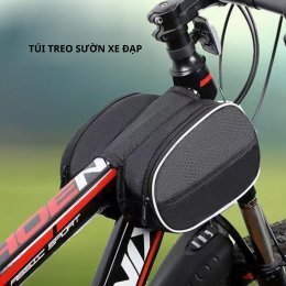 Túi treo khung xe đạp thể thao, túi đựng điện thoại phụ kiện treo sườn xe đạp chống nước
