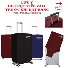 Vỏ bọc bảo vệ vali du lịch chống bụi chống trầy xước